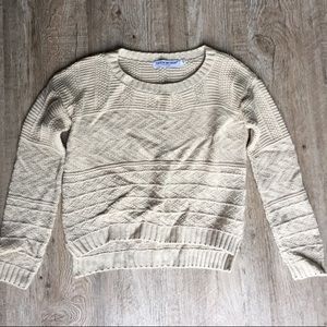 Cotton Emporium Cropped Sweater